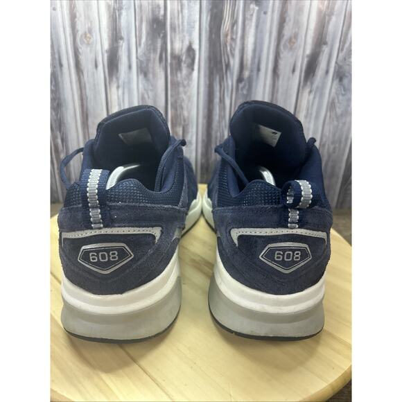 Size 13 - New Balance 608v5 Navy Blue D Width Pre Owned - Picture 4 of 7